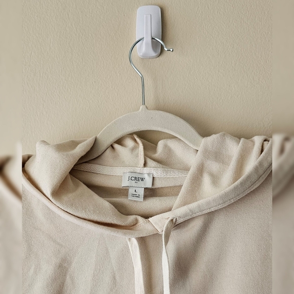 J. Crew Hoodie in Beige Cream (L) - Picture 2 of 5